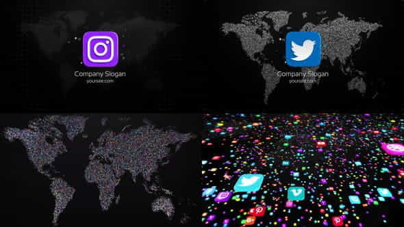 Social Media Opener - VideoHive 23544802