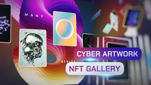 Cyber Artwork NFT - VideoHive 47699582