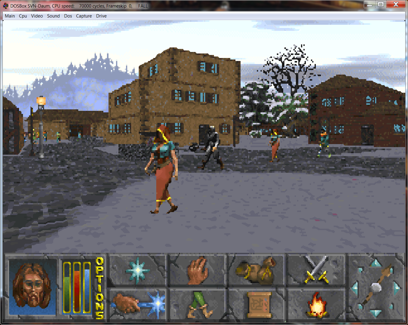 how to play daggerfall in windowed mode