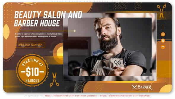 Beauty Salon and Barber House - VideoHive 32159868
