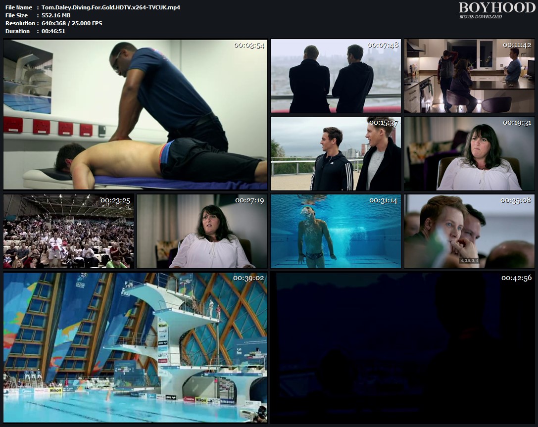 Tom Daley Diving For Gold HDTV x264 TVCUK