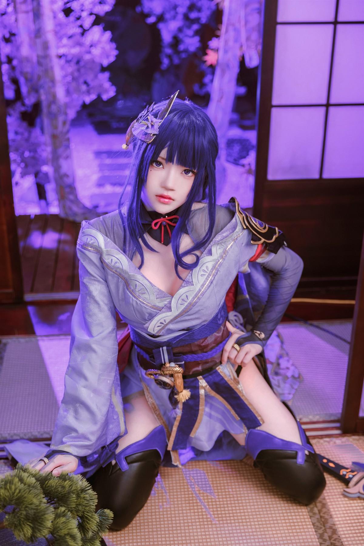 Cosplay 桜桃喵 雷电将军(14)