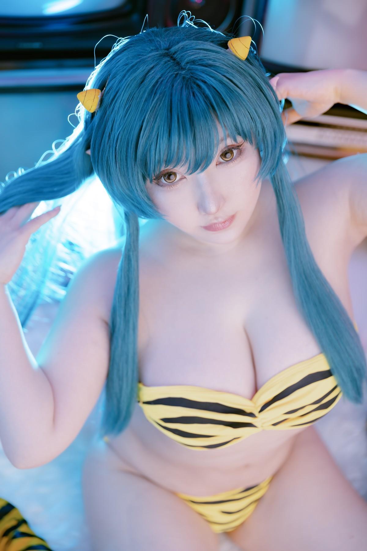 Cosplay SAKUサク Lum ラム うる星やつら Set.03(21)