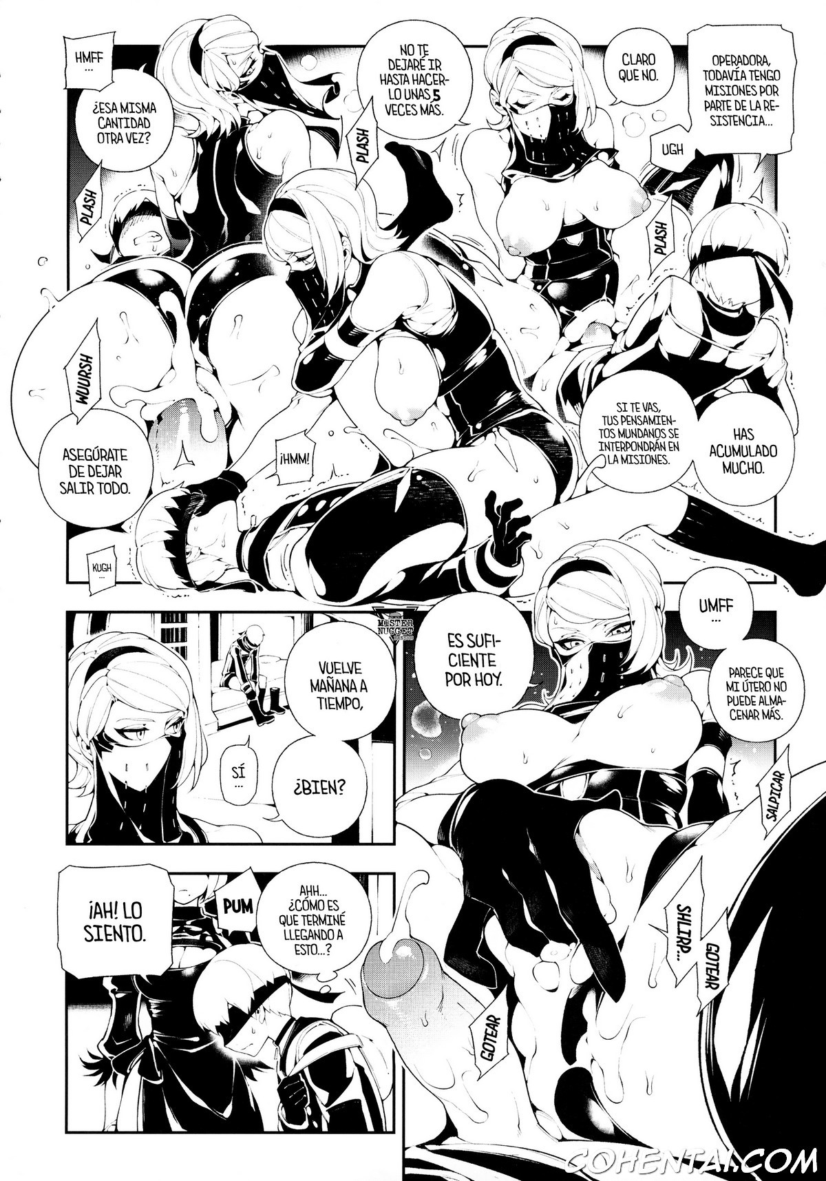 NieR:2BR18 (NieR:Automata) xxx comics manga porno doujin hentai español sexo 