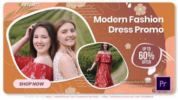 Modern Fashion Dress - VideoHive 37388806