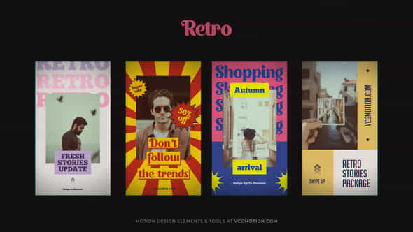 Retro Stories - VideoHive 36942638