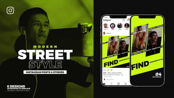 Street Style Instagram Ad B93 - VideoHive 33117681