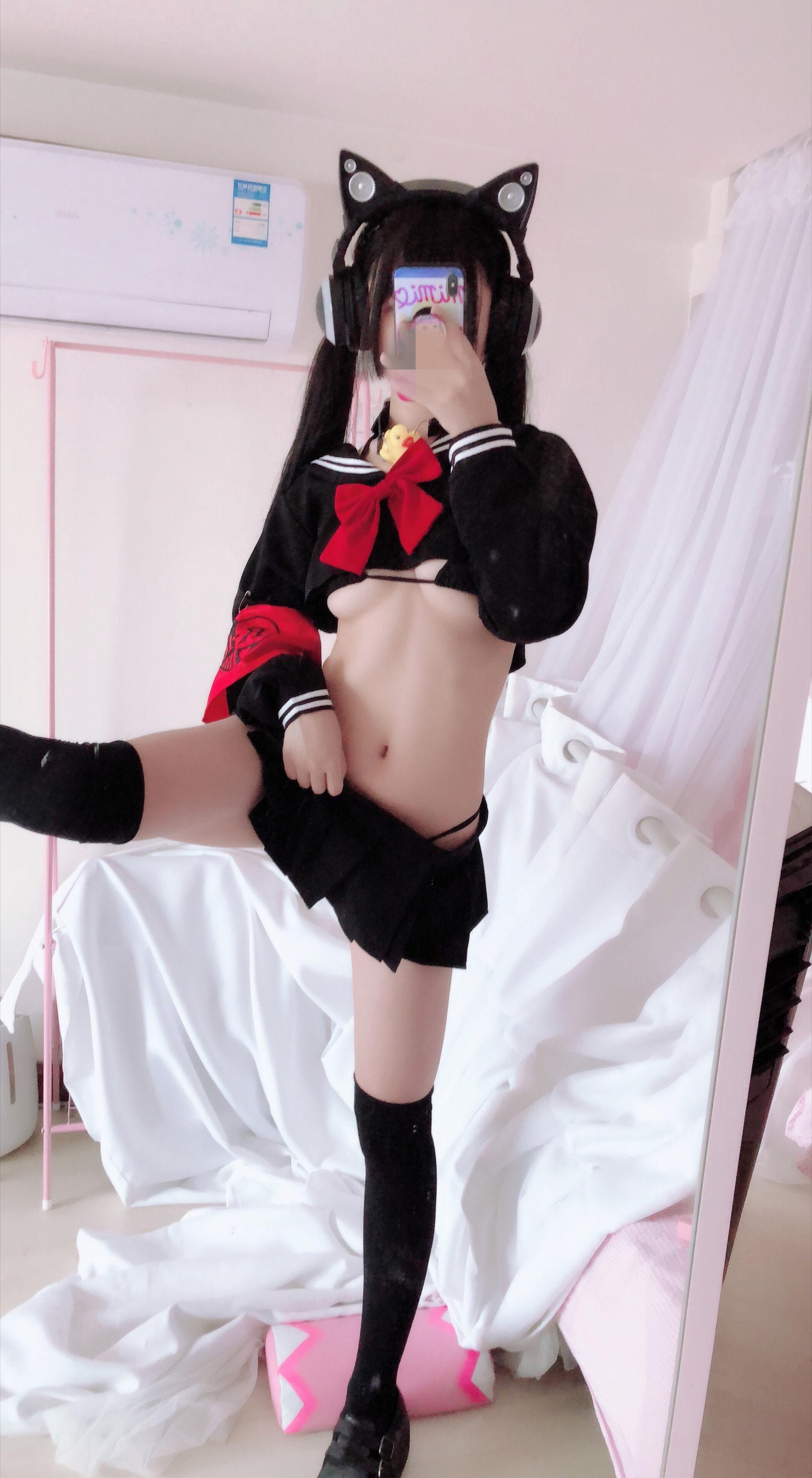 [网红COSER] 桜井宁宁 – 半乳制服 写真集(60)