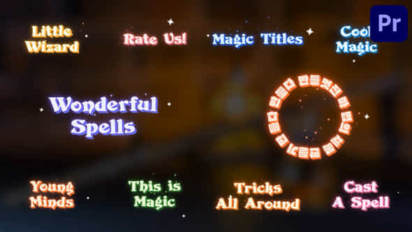 Magic Titles - VideoHive 48397435