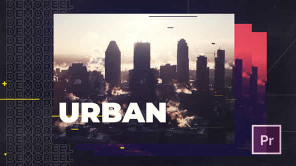 Urban Vlog Opener - VideoHive 36382597