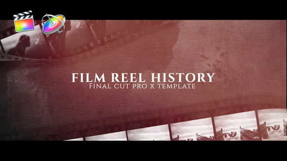 Film Reel History - VideoHive 24391596