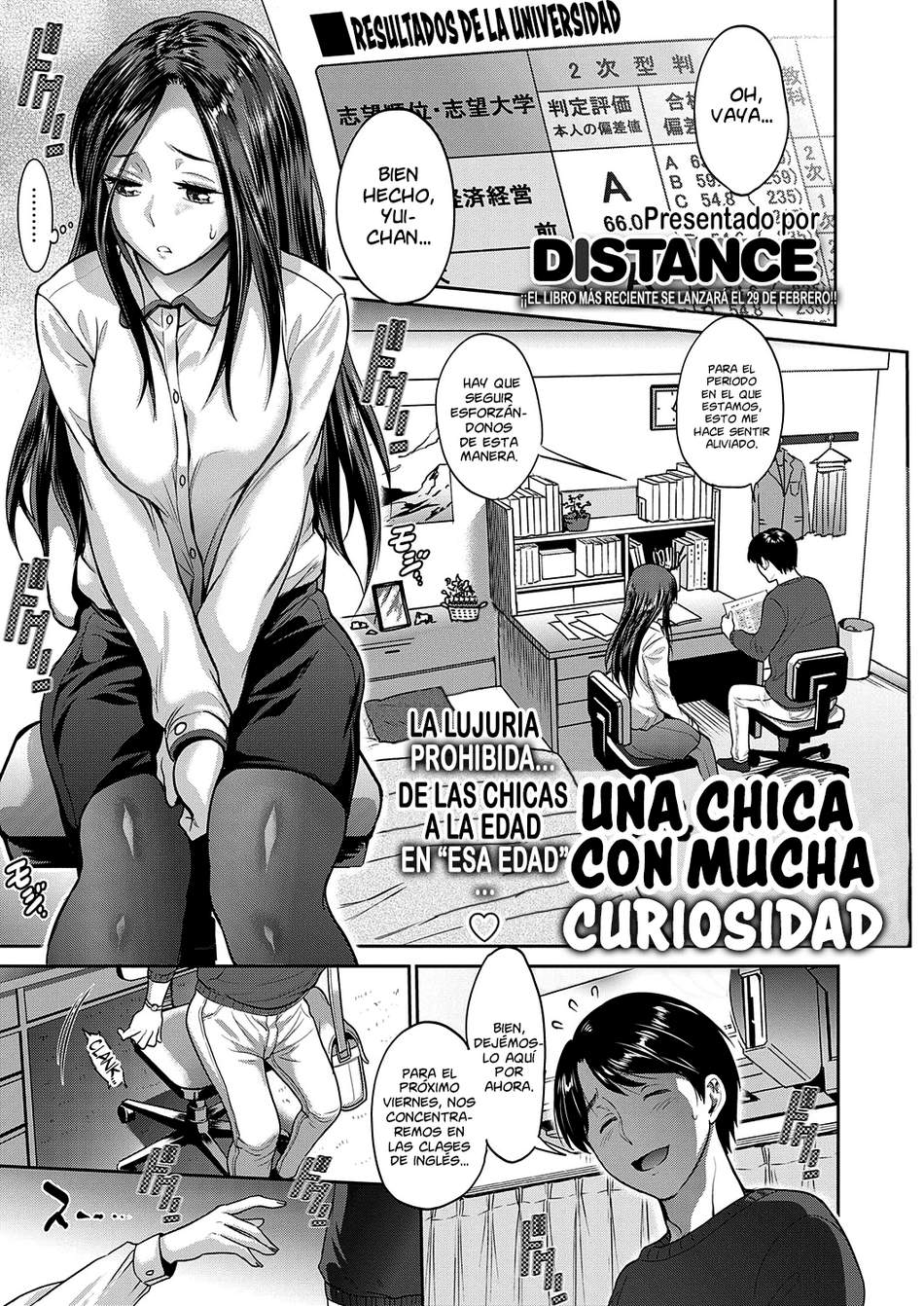 Una Chica con Mucha Curiosidad - Page #1