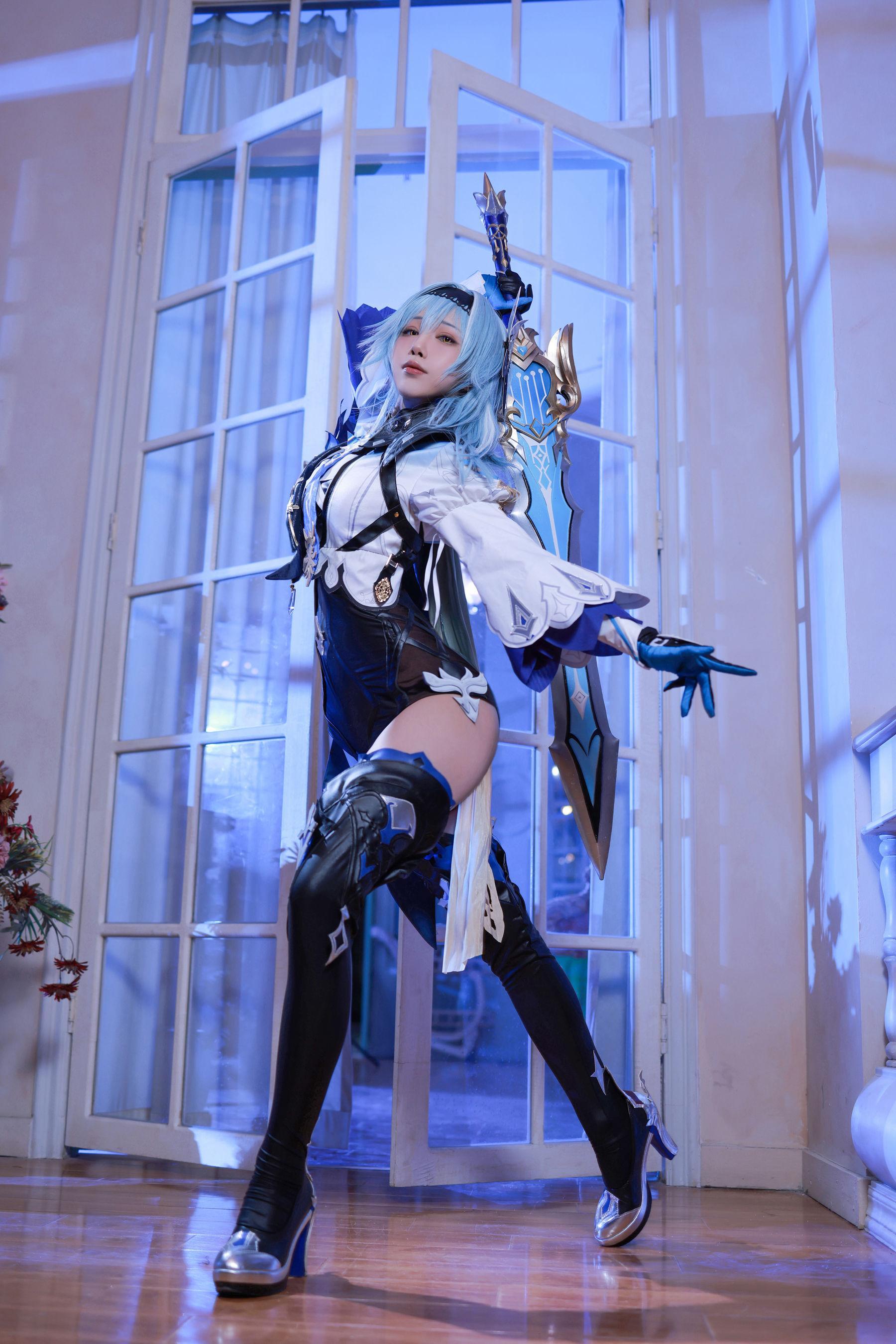 [网红COSER] 动漫博主水淼aqua – 原神优菈 原造(29)