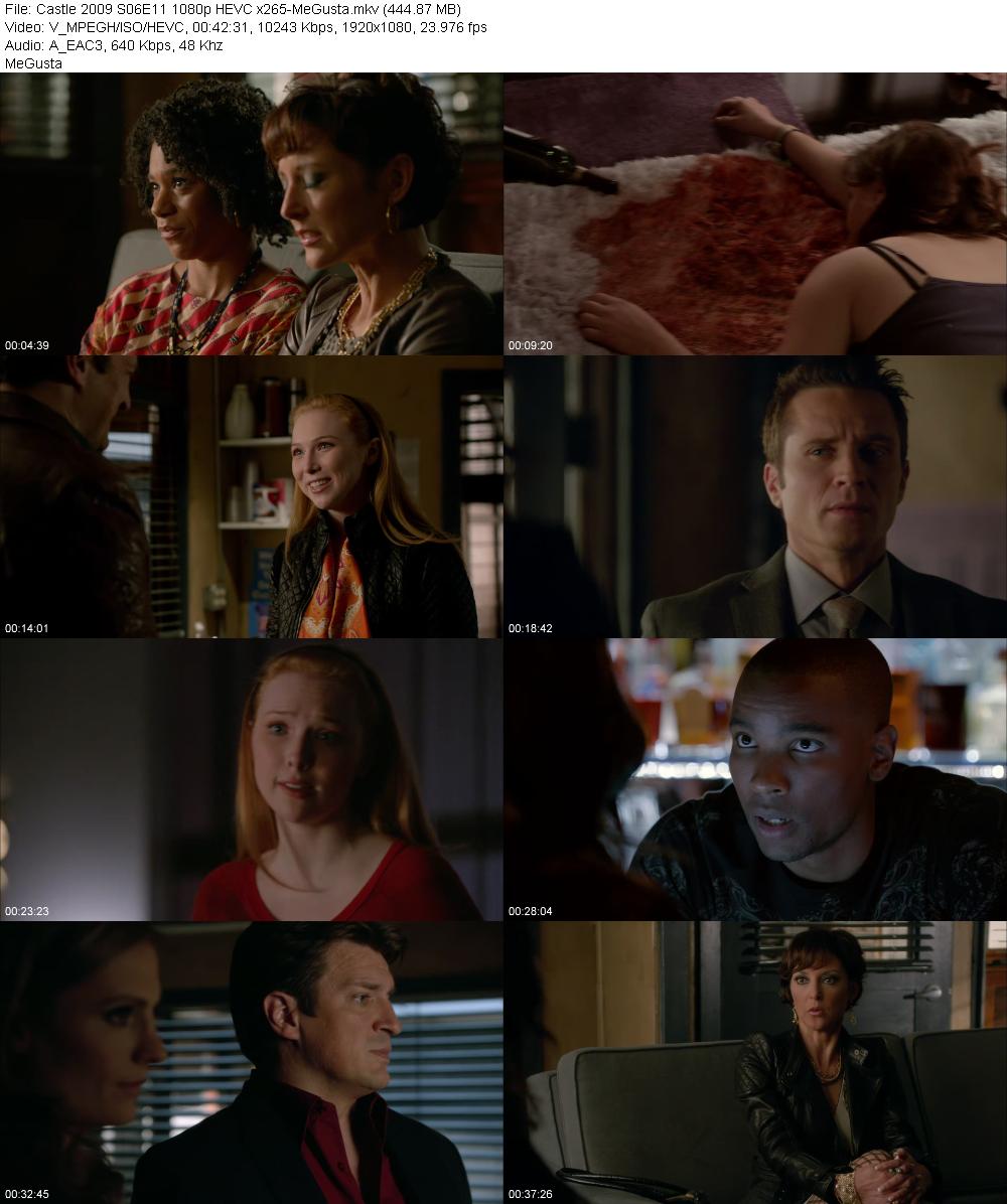 Castle 2009 S06E11 1080p HEVC x265 MeGusta