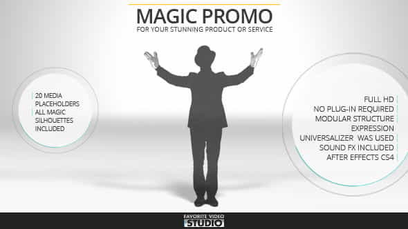 Favorite Magic Promo - VideoHive 6837081