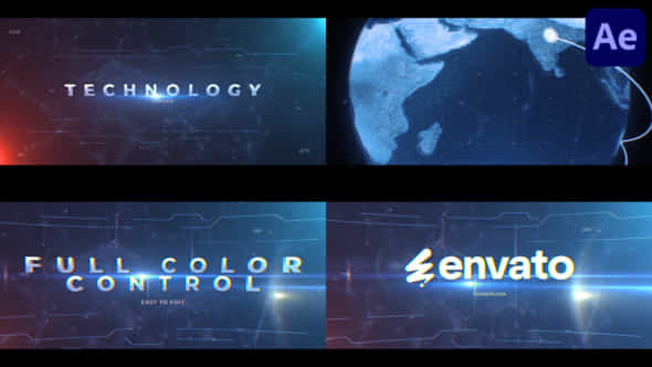 Technology Trailer After Effects - VideoHive 57123363