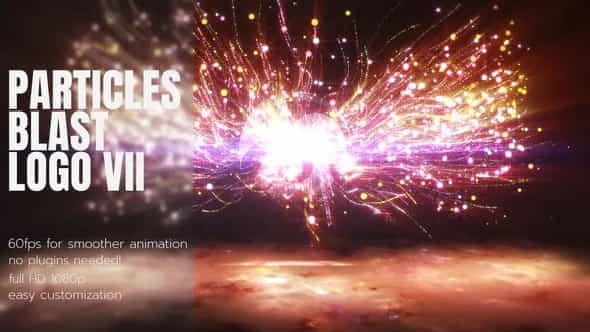 Particles Blast Logo 2 | Abstract - VideoHive 26882523
