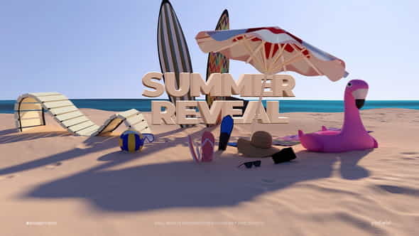 Summer Logo Reveal - VideoHive 23954364