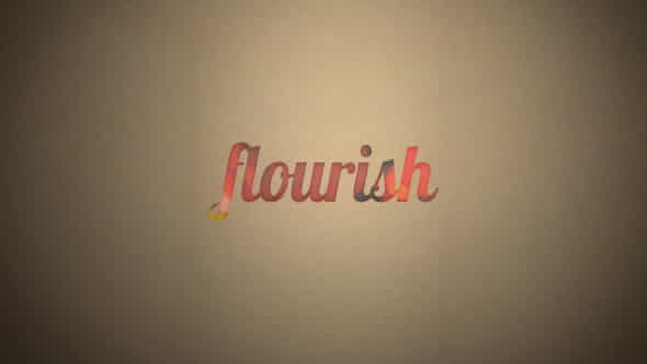 Flourish Logo Reveal - VideoHive 5294186