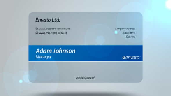 Business Card - VideoHive 2684213