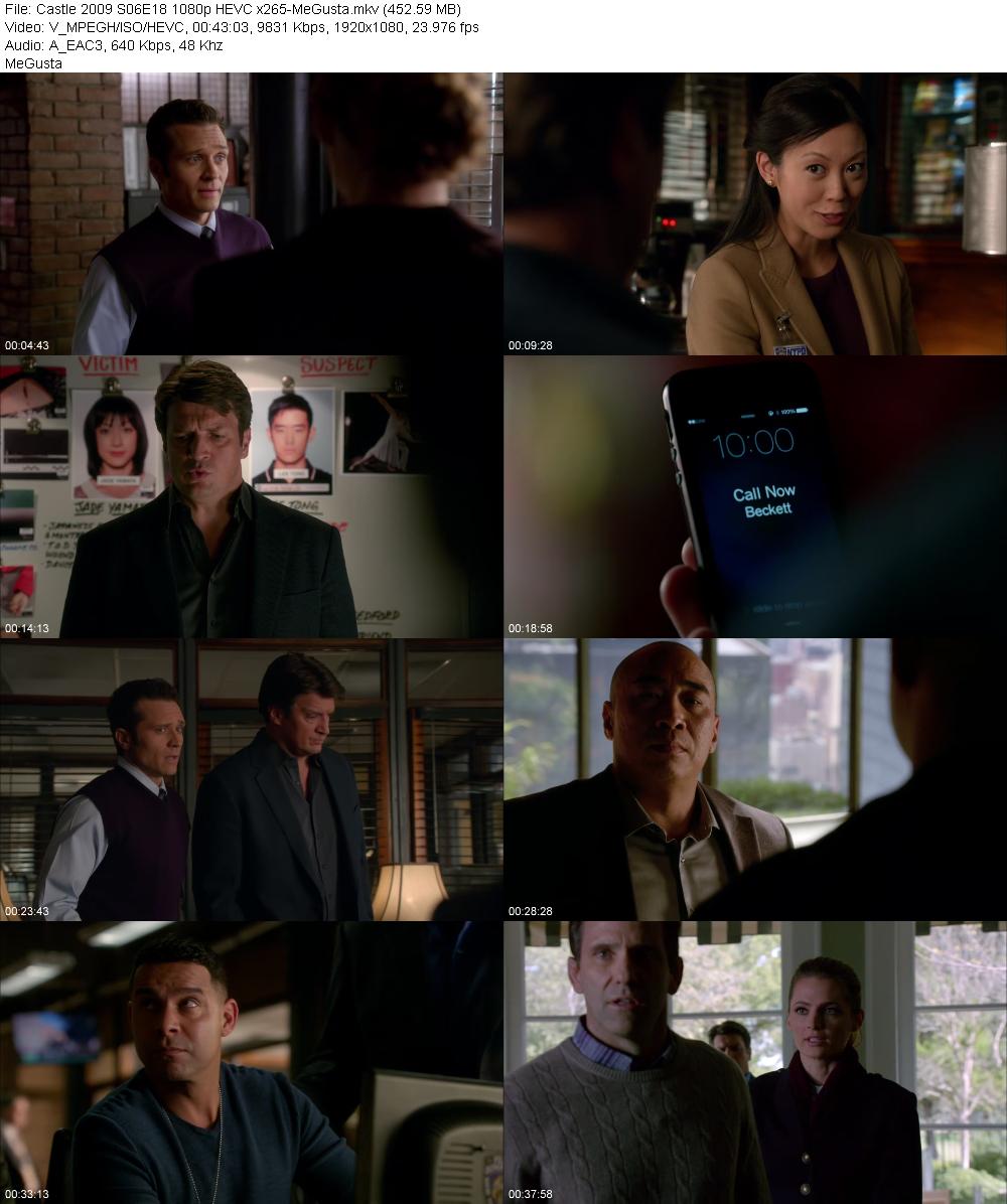 Castle 2009 S06E18 1080p HEVC x265 MeGusta