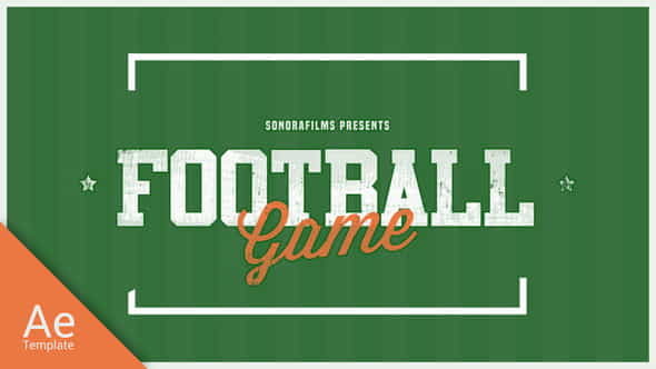 Football Game Promo - VideoHive 20838513