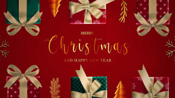 Merry Christmas And Happy New Year Opener - VideoHive 49222487