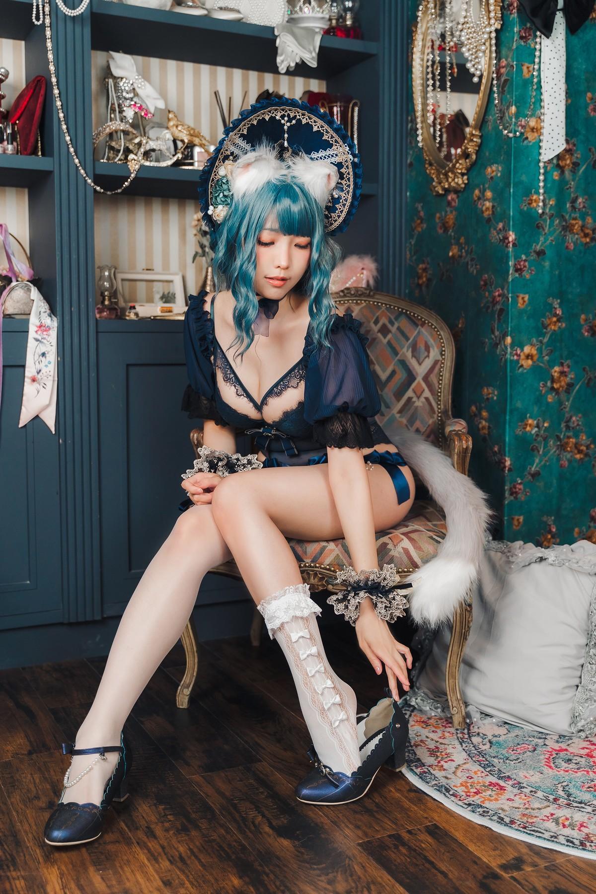Cosplay ElyEE子 Scottish Fold Cat Doll 摺耳貓少女人形(17)