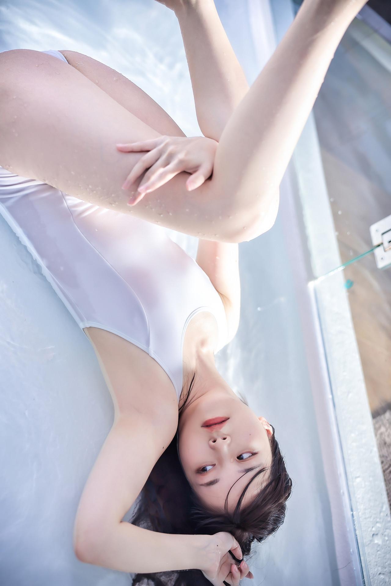 Mimiko Hinaki 姫綺みみこ, 写真集 Wet Color Swimming Race 濡色競泳 Set.01(14)