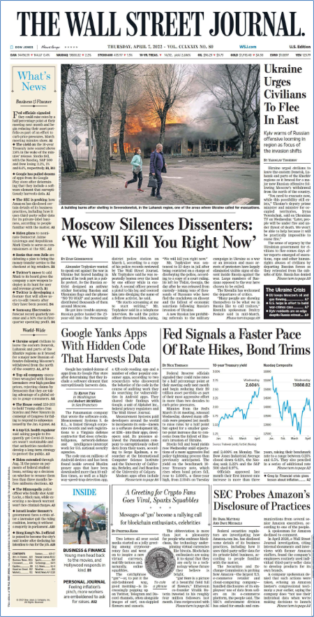 The Wall Street Journal - April 13, 2022