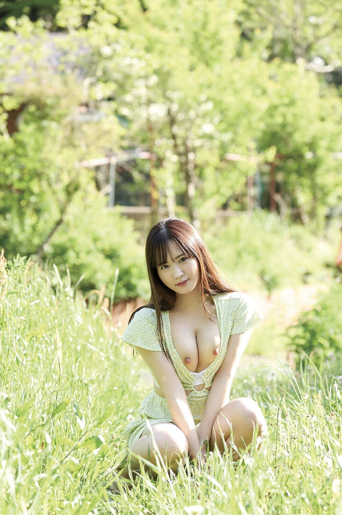 Narumi Hirose 広瀬なるみ, ヌード写真集 『風に包まれて』 Set.04(7)