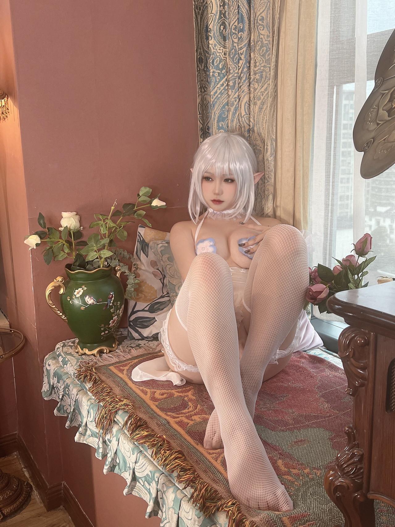 Cosplay 一北亦北 白色精灵(33)