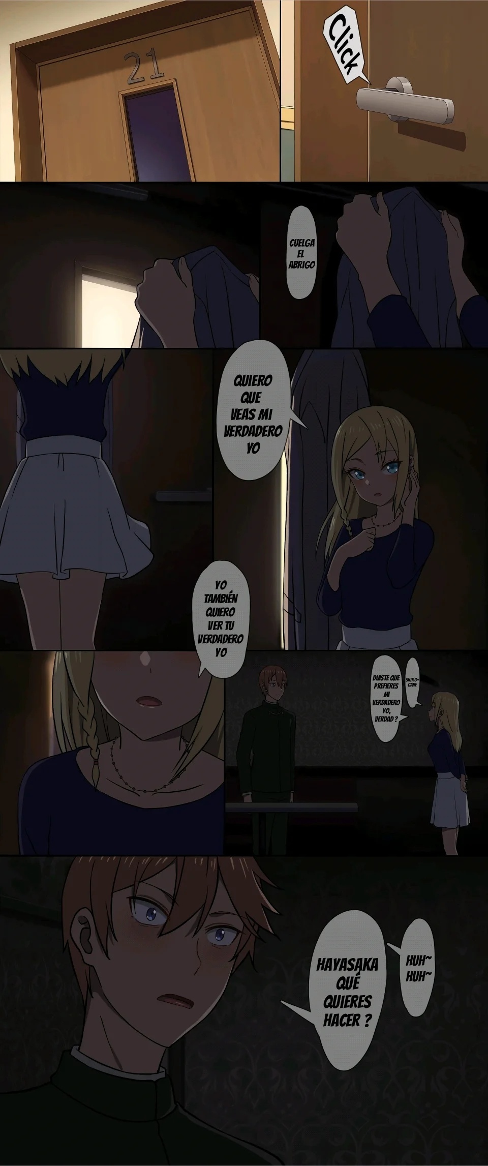 El incidente que involucra a Hayasaka Ai y Shirogane Miyuki en una sala privada de Karaoke - 1