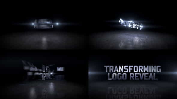 Transforming Logo Reveal - VideoHive 13093172