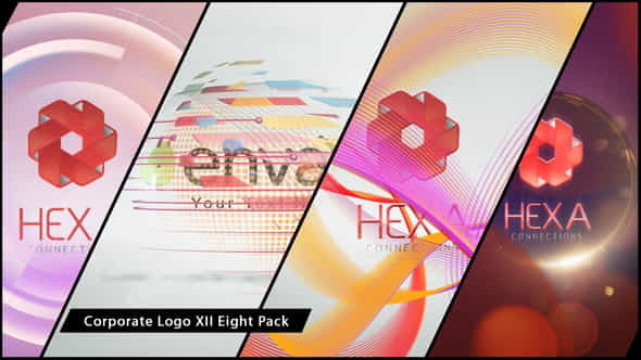 Corporate Logo XII Eight Pack - VideoHive 7092667