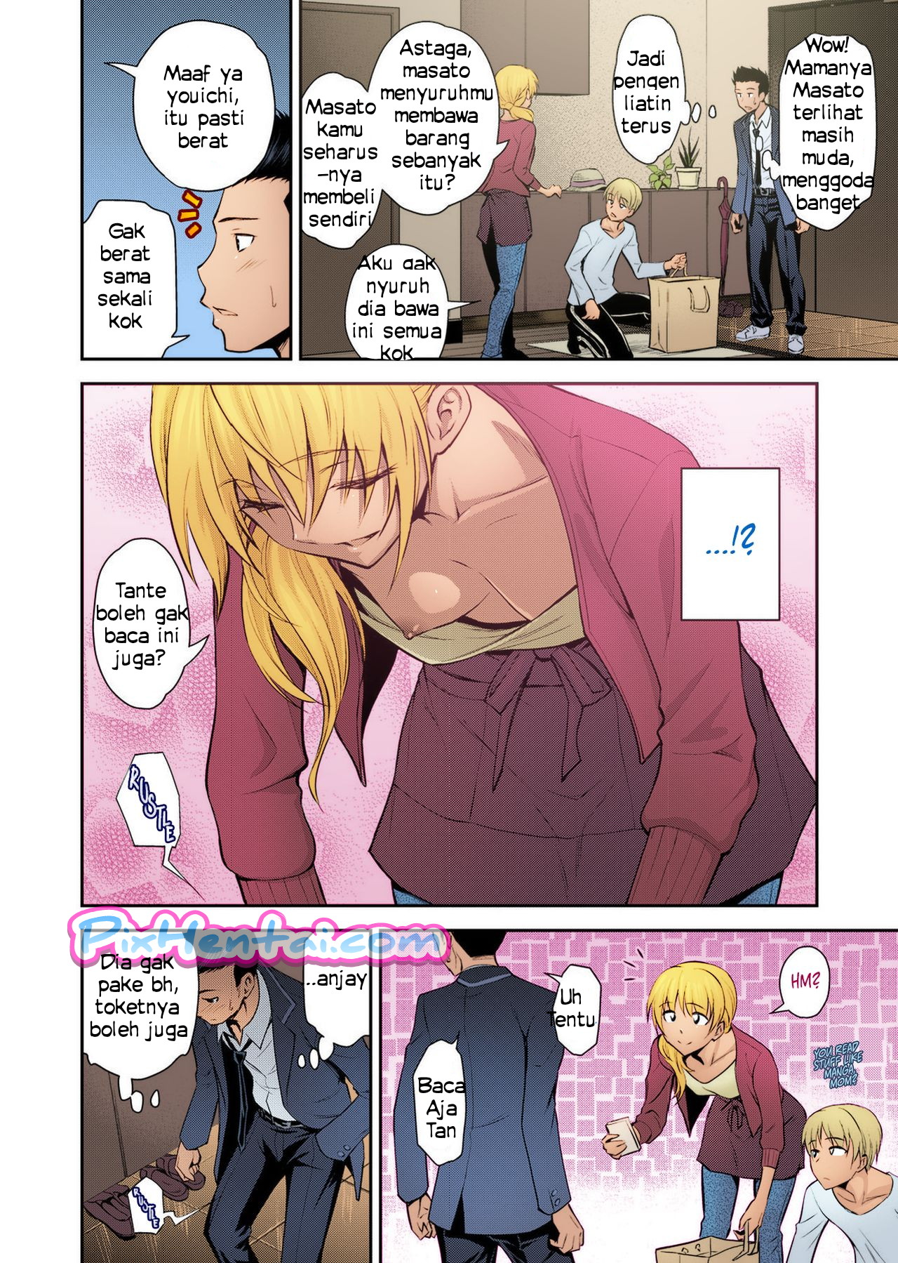 Komik Hentai Tante Toket Kecil namun Menggoda Manga Sex Porn Doujin XXX Bokep 02