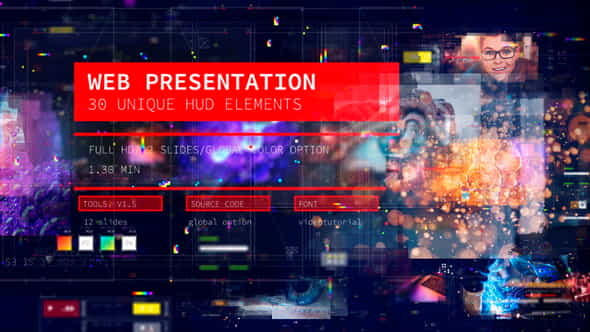 Web Presentation HUD Modern Slideshow - VideoHive 22954337