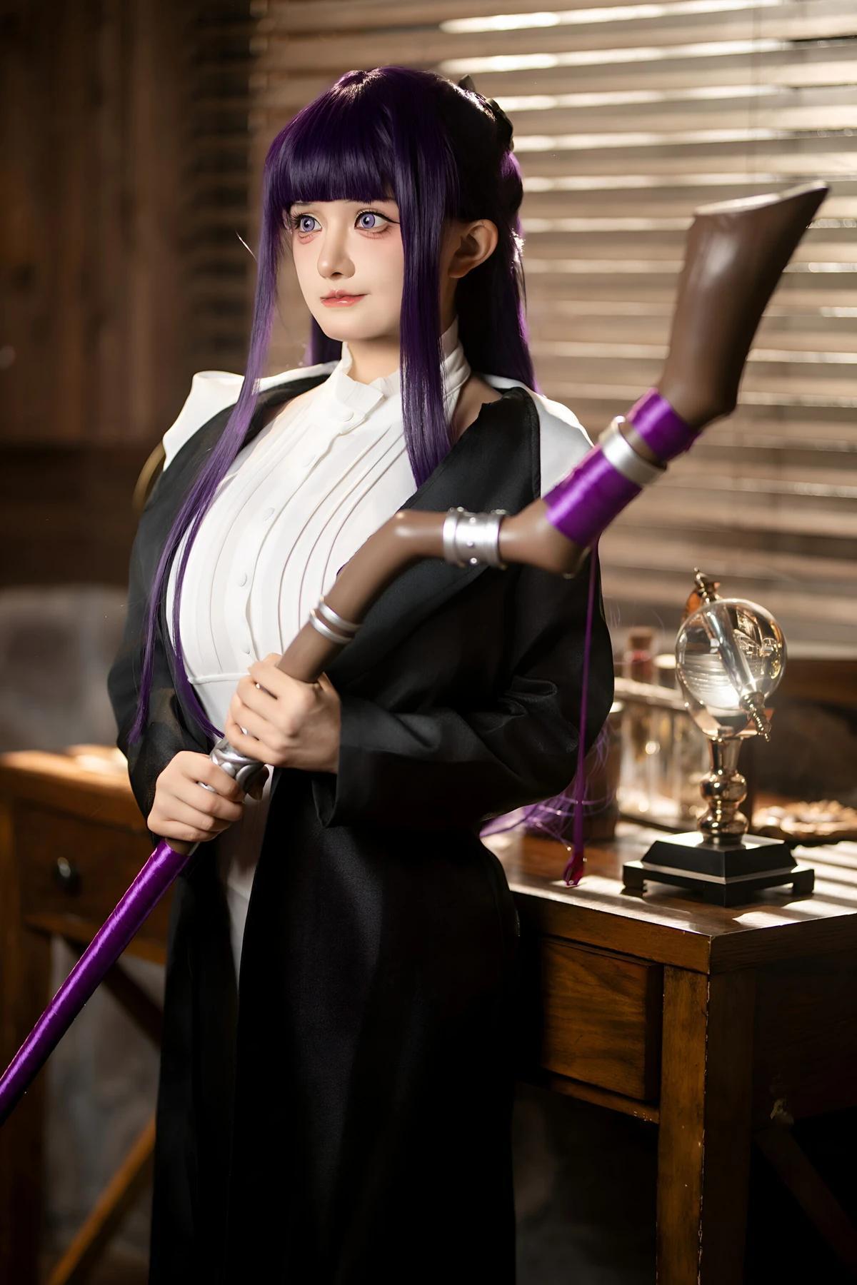 Cosplay 虎牙古阿扎 – 菲伦 Set.01(1)