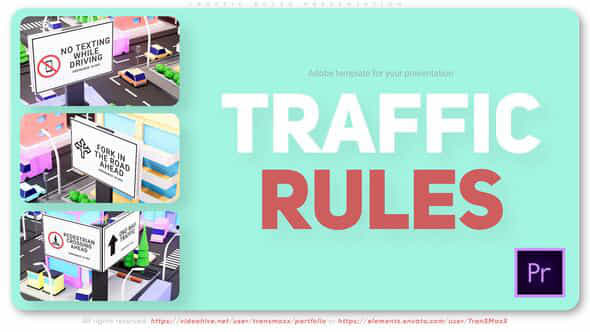 Traffic Rules Presentation - VideoHive 48777065