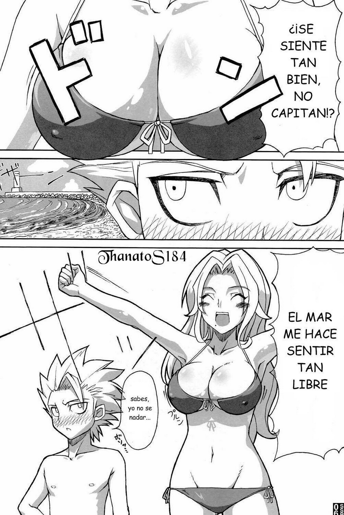 Sexy Summer Beach (Bleach) xxx comics manga porno doujin hentai español sexo 