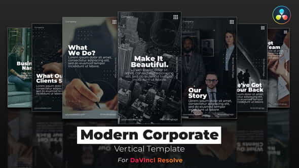 Modern Corporate | DaVinci Resolve - VideoHive 34220694