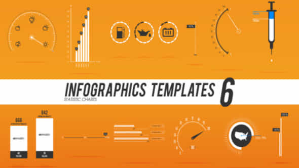 Infographics Templates 6 - VideoHive 3901549