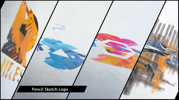 Chalk and Pencil Sketch Logo - VideoHive 11387075