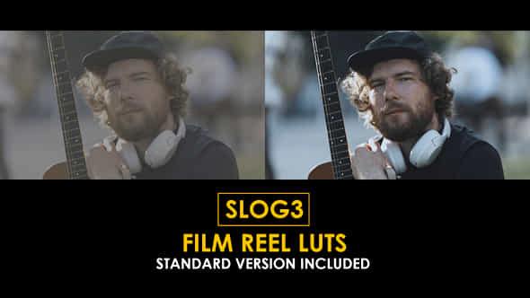 Slog3 Film Reel And Standard Color Luts - VideoHive 51061490