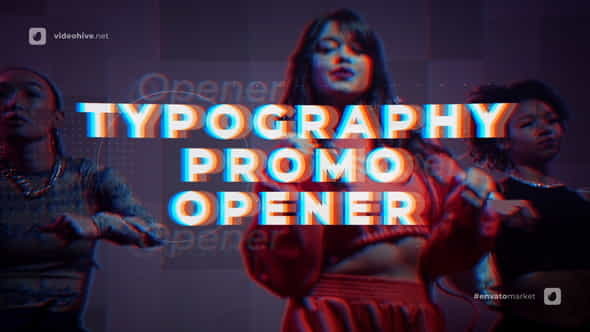 Typography Promo Opener - VideoHive 33078889