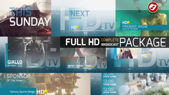HDtv Complete Broadcast Package - VideoHive 10041135