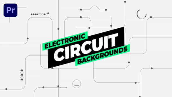 Electronic Circuit Backgrounds - VideoHive 51813536