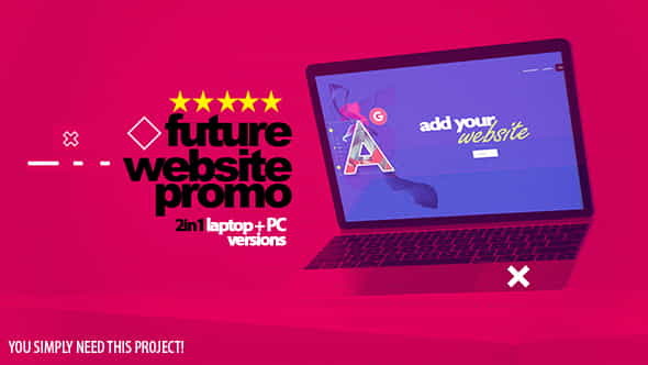 Future Website Promo 2in1 - VideoHive 21577859