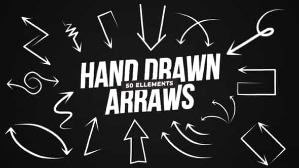 Hand Drawn Arrows - VideoHive 46363955