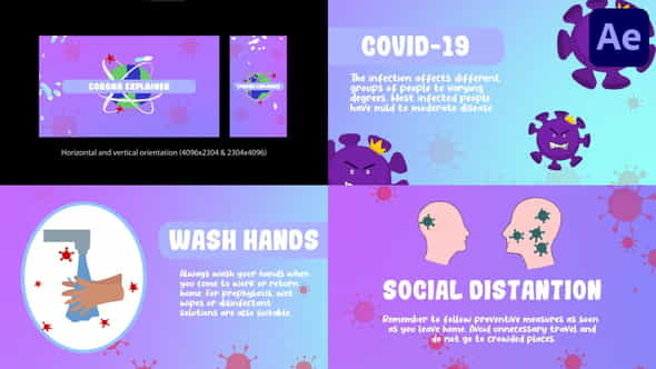 Coronavirus Explainer for After Effects - VideoHive 34842354